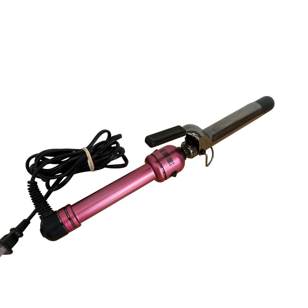 Hot Shot Tools Curling Iron – Model SS10325 Pink 1" Barrel